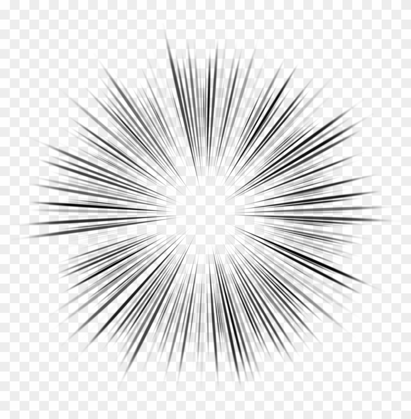 Premium Vector  Radial zoom speed line black on white for comic background  vector illustration