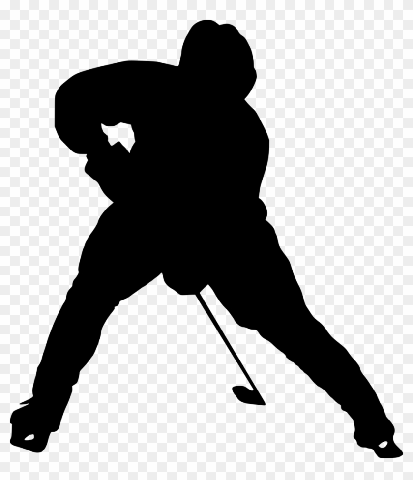 Download Png File Size Silhouette Transparent Background Hockey Player Svg Png Download 918x1024 36418 Pngfind