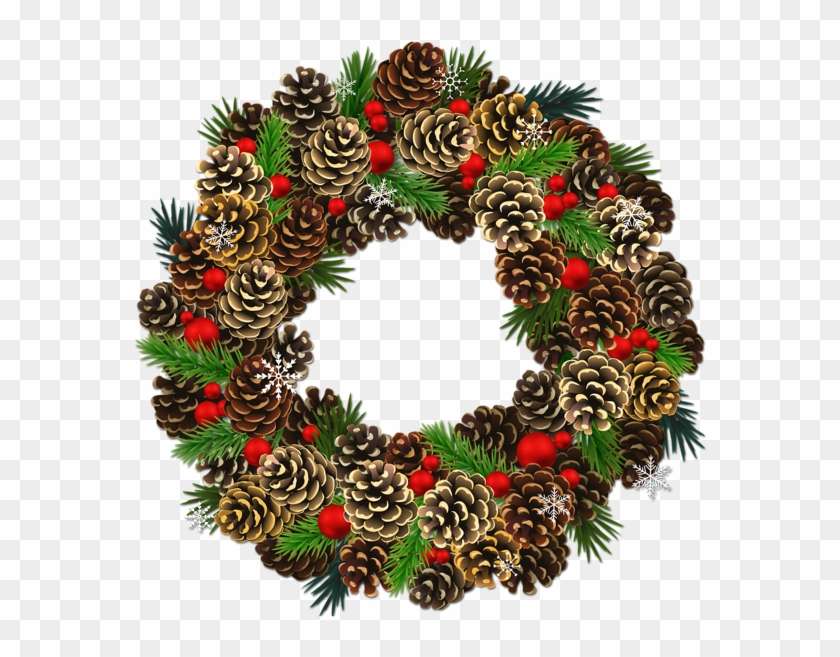 transparent christmas pinecone wreath png clipart christmas pine cone wreath png download 589x600 38212 pngfind transparent christmas pinecone wreath