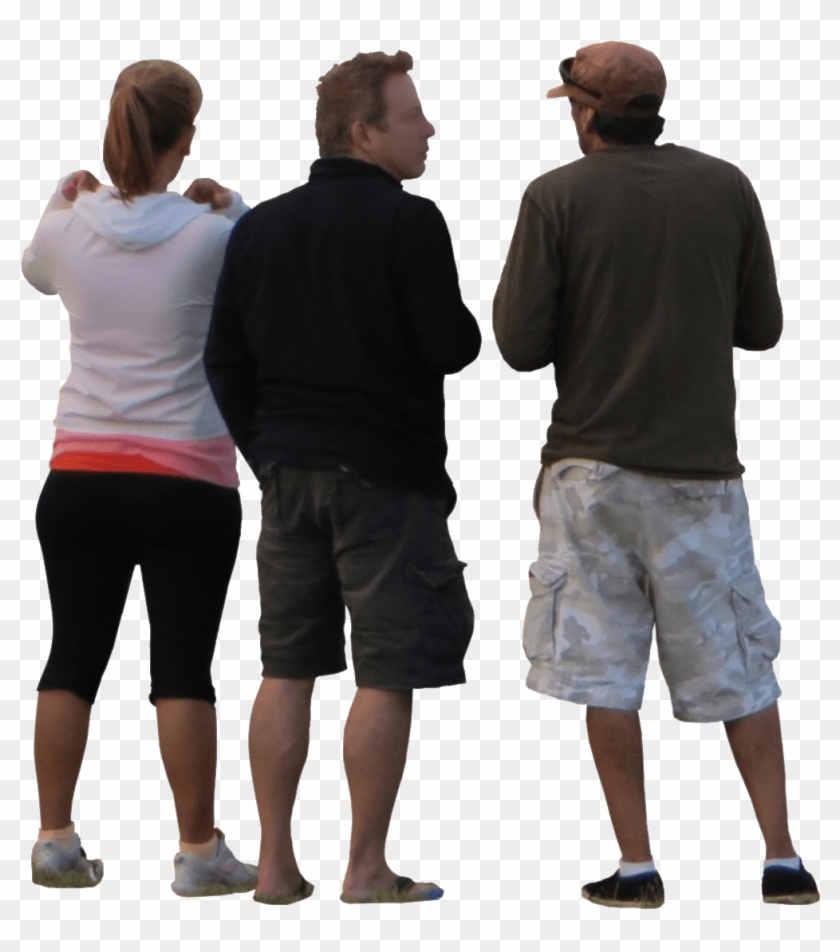 Manstandingtextingside - Man Standing By Side, HD Png Download -  430x1500(#3759430) - PngFind