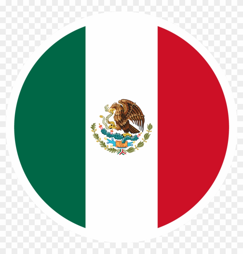 Mexico National Football Team Logo - Mexico Flag Icon, HD Png Download ...