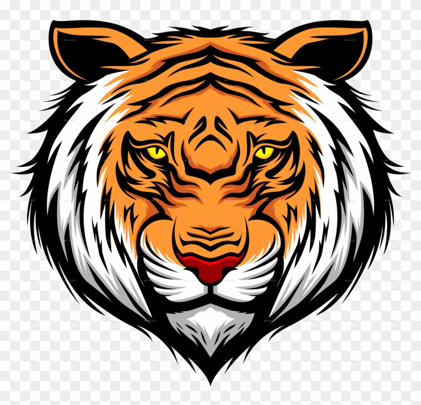 Png Image Information - Tiger Head Vector Png, Transparent Png ...