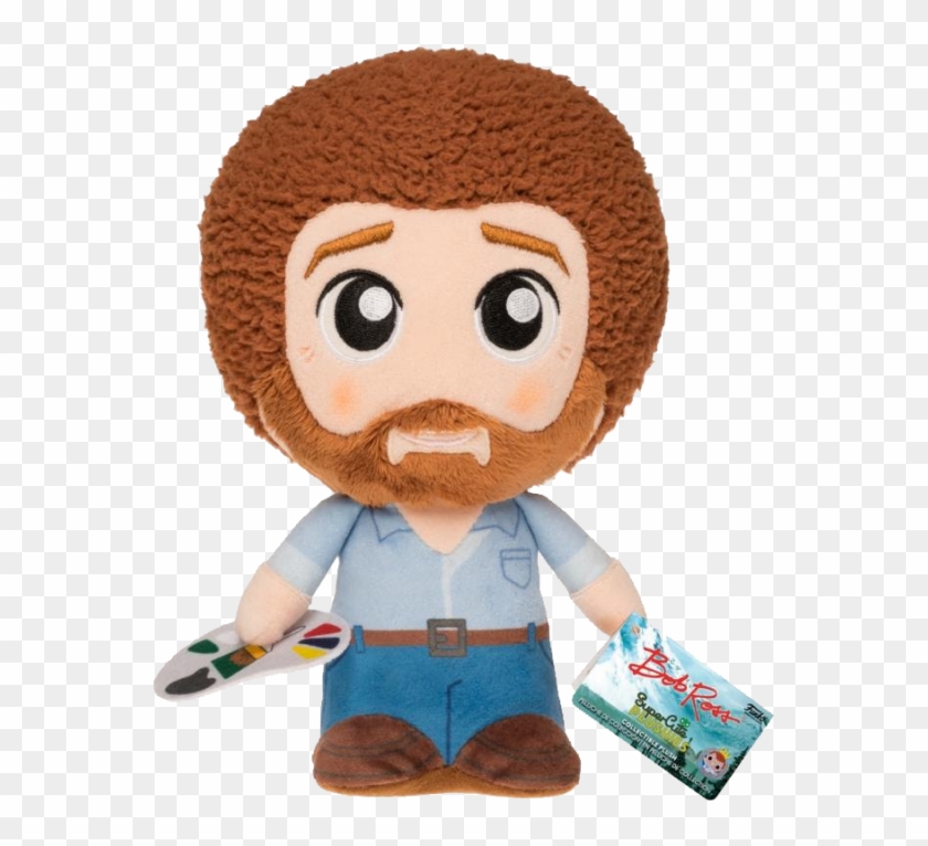 fiesta plush bob ross