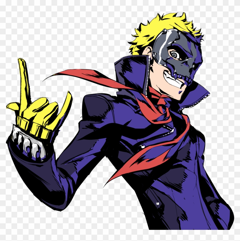 Download Png Persona 5 Ryuji Artwork Transparent Png 2976x16 Pngfind