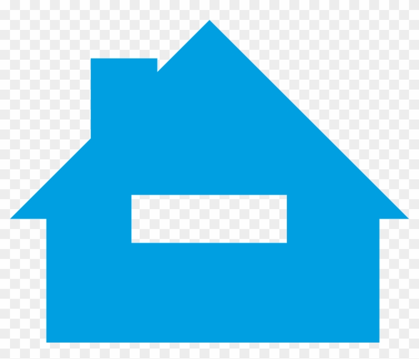 House, Icon - Icon Rumah Biru, HD Png Download - 1280x1038(#3001370