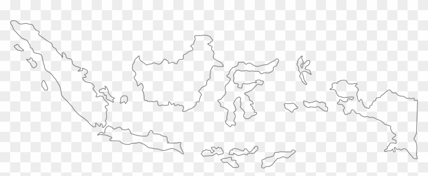 Indonesia Provinces Blank Indonesia Map White Png Transparent Png