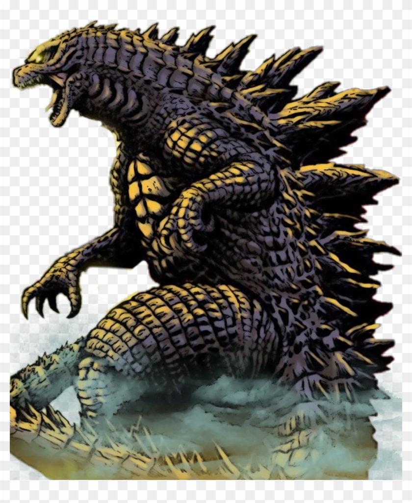 #godzilla #thunderlizard #monsters - Fictional Character, HD Png ...