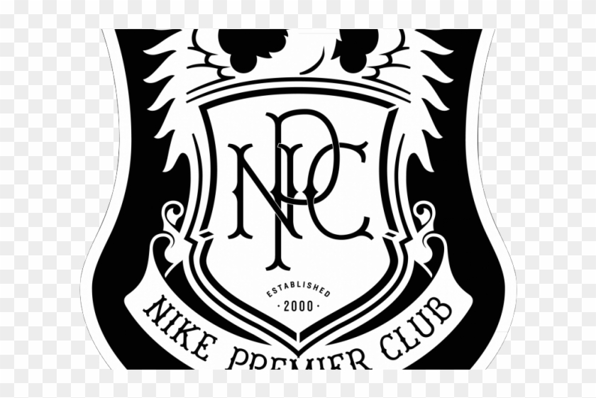 Nike Logo Clipart Silhouette - Nike Premier Club Logo, HD Png Download -  640x480(#3019553) - PngFind