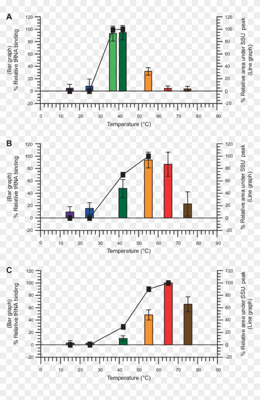 percent-relative-trna-binding-with-bar-graph-colors-hd-png-download