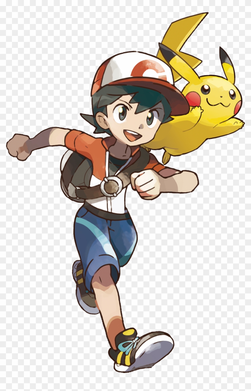 Pokemon Lets Go Trainers Hd Png Download 849x1280 Pngfind