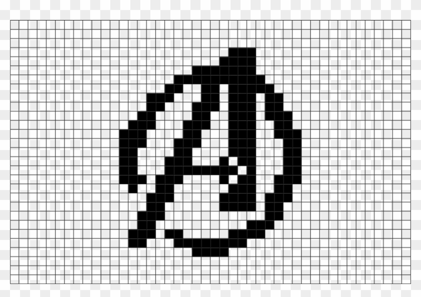 pokeball pixel grid
