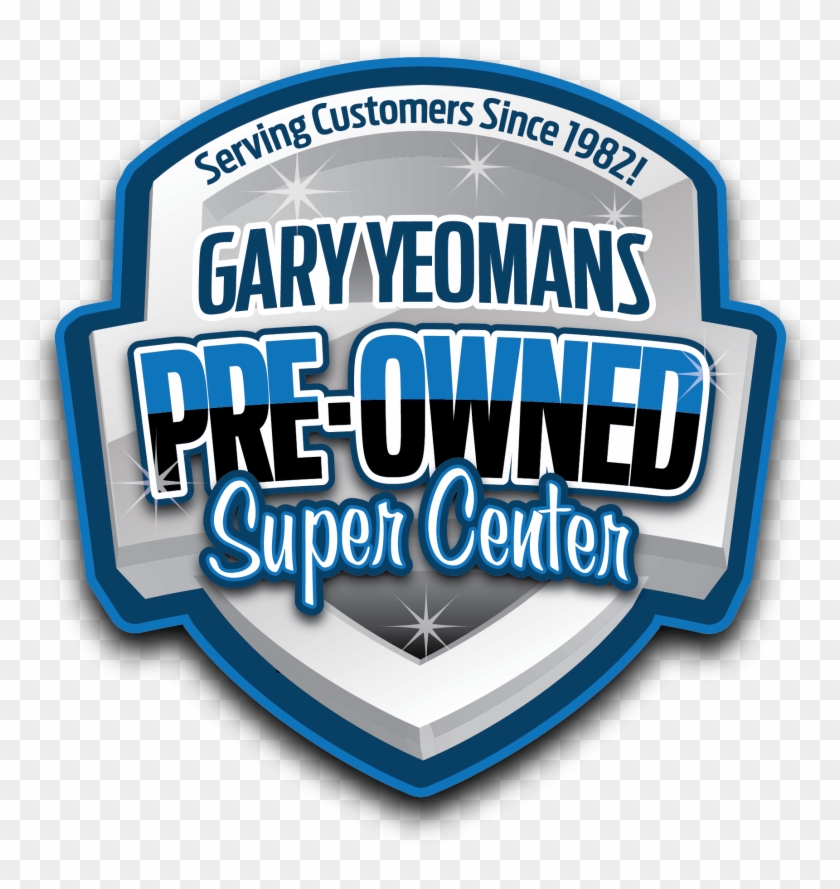 Logo - Gary Yeomans Pre Owned Super Center, HD Png Download - 1792x1811 ...