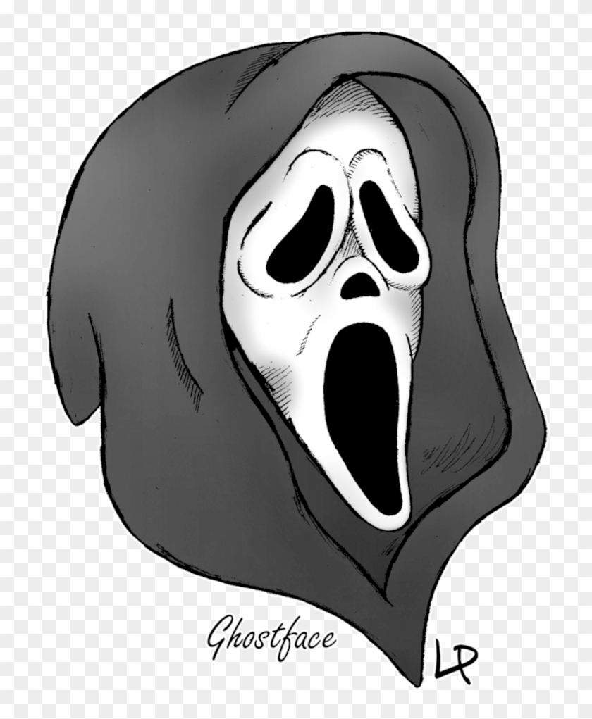 Face Transparent Ghost - Ghostface, HD Png Download - 781x1023(#3130237 ...