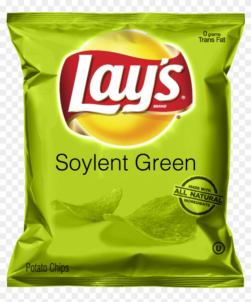 Soylent Green Lay's - Lays Potato Chips, HD Png Download - 1401x1500 ...