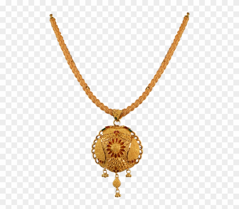 Calcutta Design Gold Necklace - Calcutta Gold Necklace Designs, HD Png ...