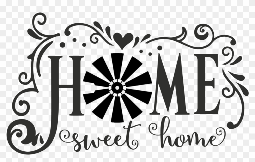 Download Windmill Png Download Home Sweet Home With Windmill Transparent Png 1035x609 3164753 Pngfind