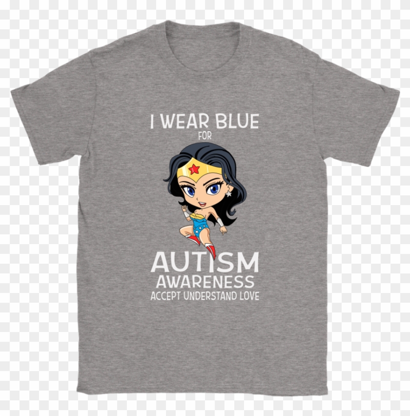 wonder woman autism shirt