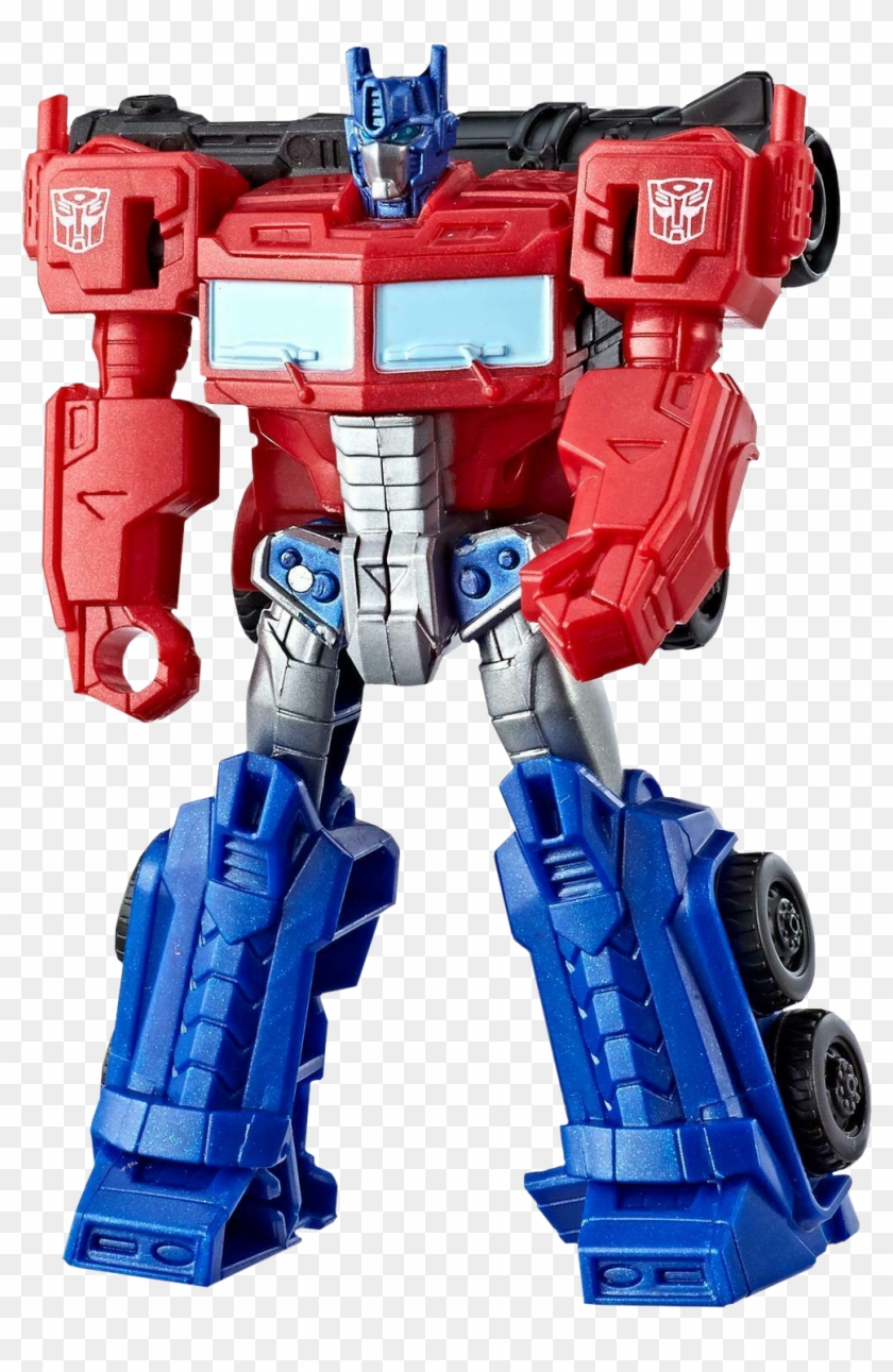 Ion Burst Optimus Prime 4” Action Figure - Transformers Cyberverse ...