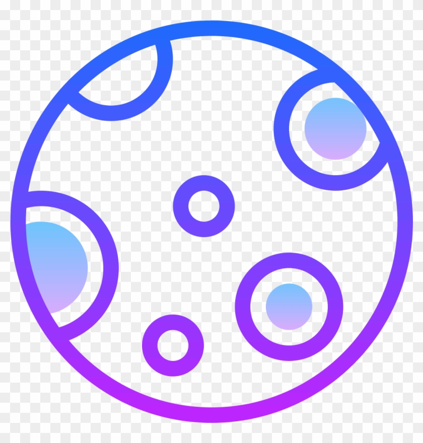 Free: moon #pink #cool #galaxy #circle - Full Moon, HD Png Download  