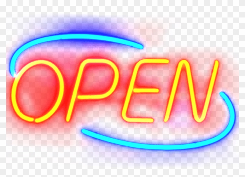 Miscellaneous - Neon - Open Neon Sign Png, Transparent Png - 900x900 ...