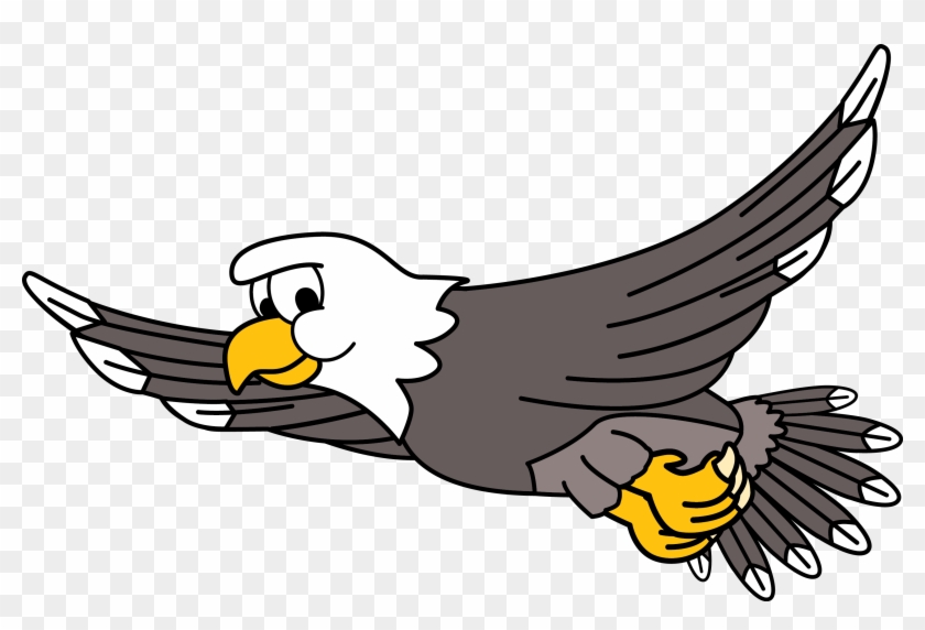 Cartoon Eagle Flying Animation