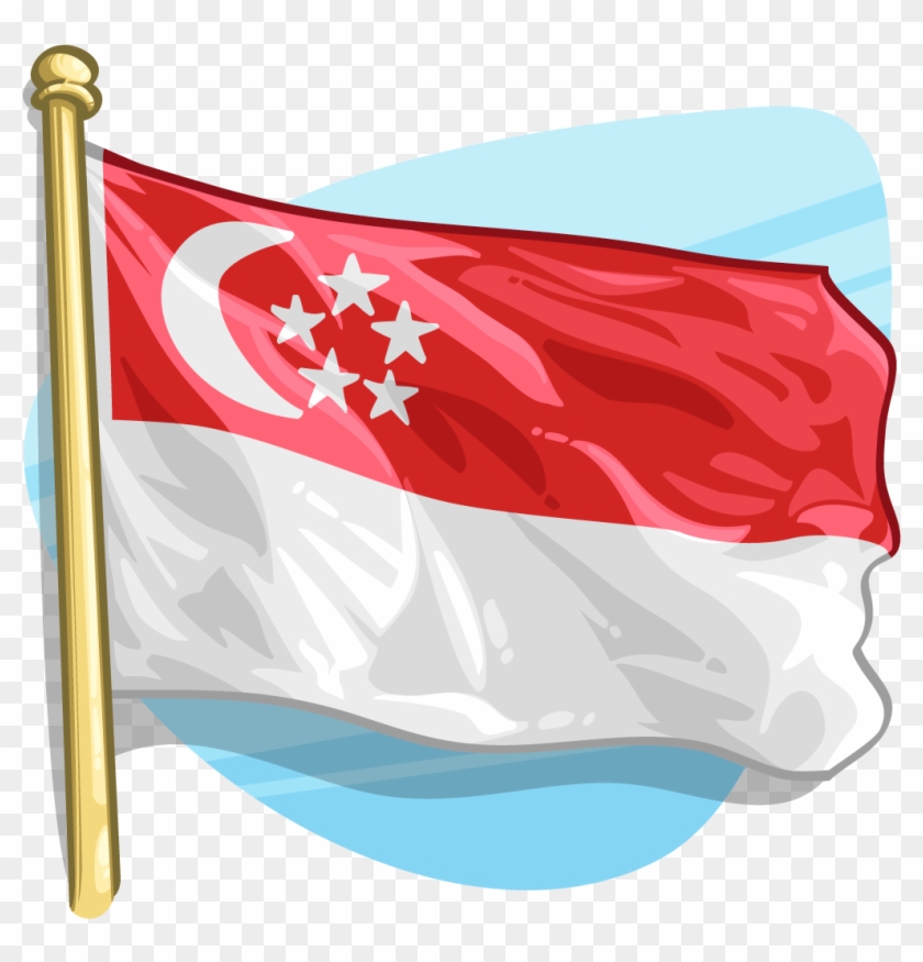 singapore flag png
