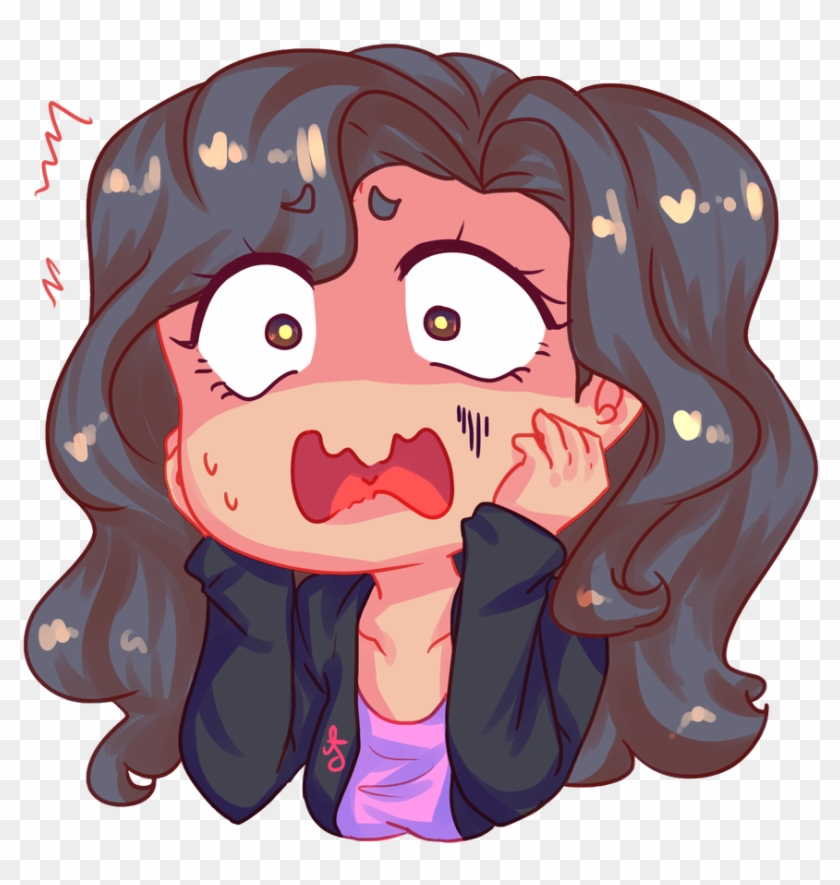 Download Disappointed Anime Face Png - Transparent Discord Anime Emotes, Anime Girl Face Png - free transparent png images - pngaaa.com