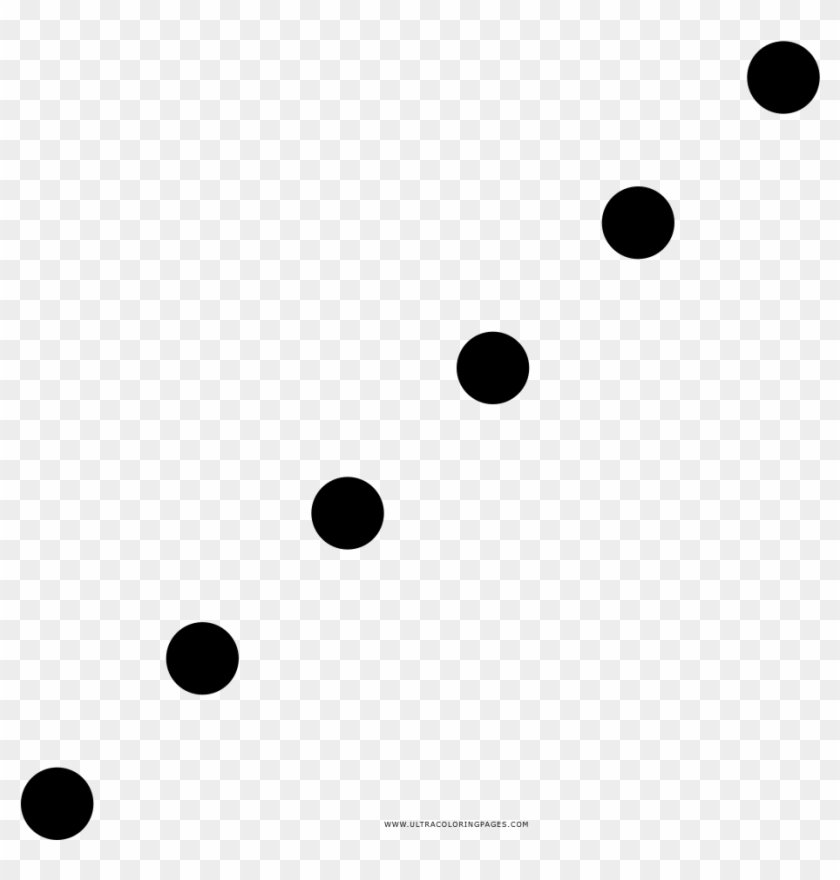 Dotted Line Coloring Page - Circle, HD Png Download - 1000x1000