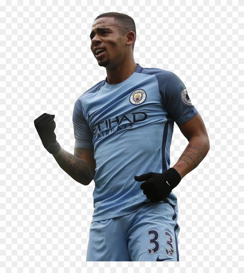 Gabriel Jesus Render - Player, HD Png Download - 607x860(#3281722 ...