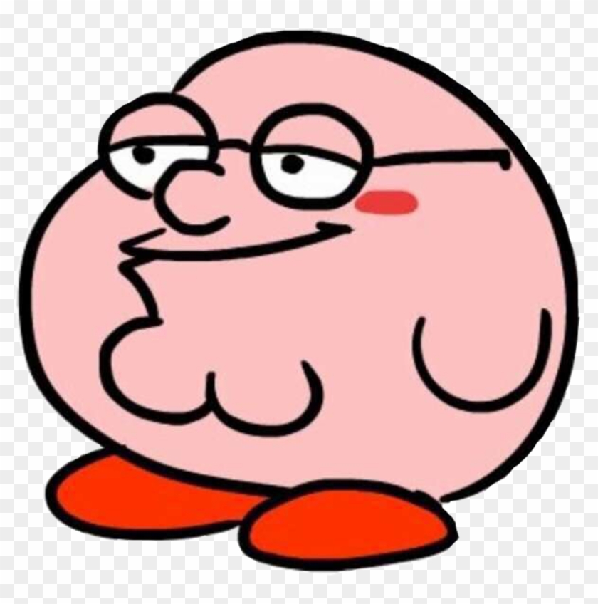 Kirby Sticker - Peter Griffin Kirby, HD Png Download - 1024x985(#333135 ...