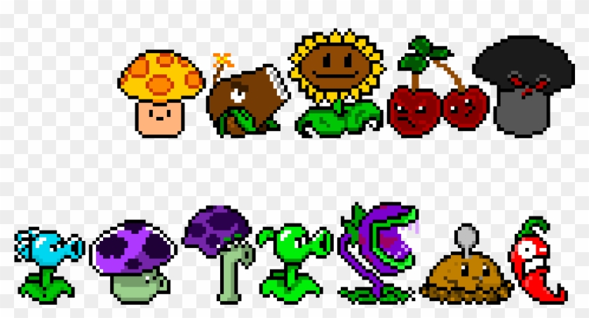 Plants Vs Zombies Peashooter And Sunflower