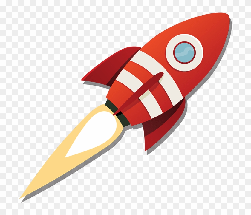 Cartoon Rocket Png For - Rocket Png, Transparent Png - 750x652(#335908