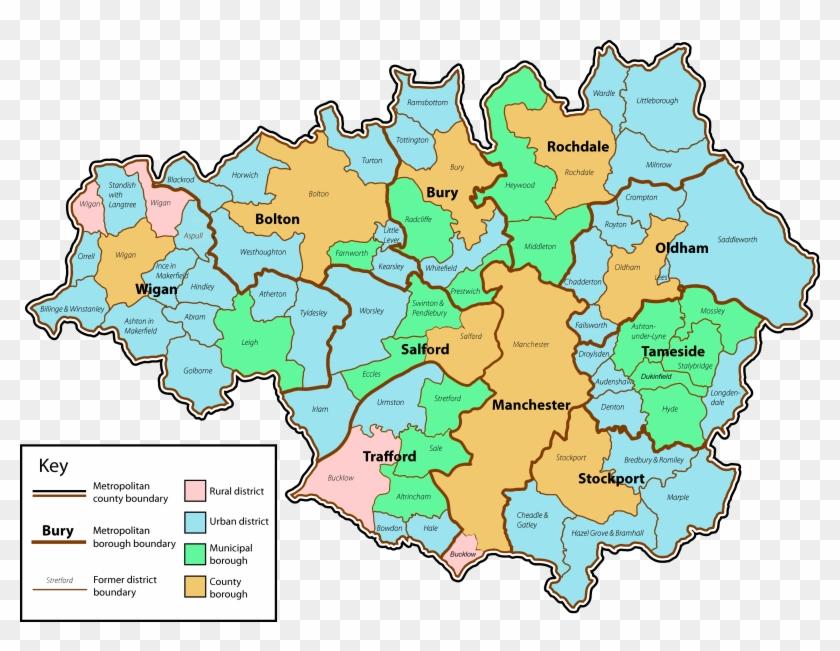 Manchester Postcode Map M Map Logic 9944