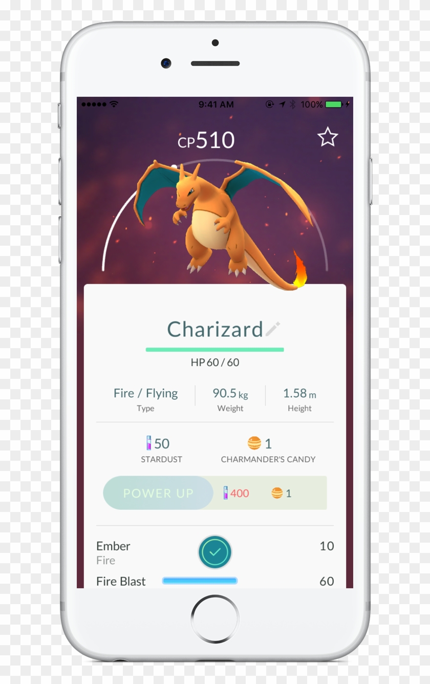 Charizard Pokemon Go Android Hd Png Download 857x1500 Pngfind