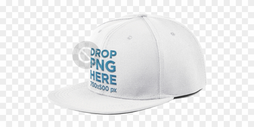 Download Side View Of A Snapback Hat Png Mockup A11706 - Baseball ...