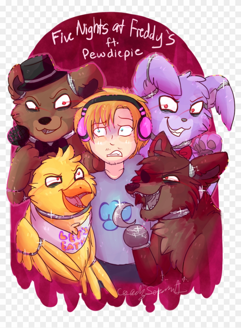 32 Images About Pewdiepie On We Heart It Five Nights At - fnaf characters fan art