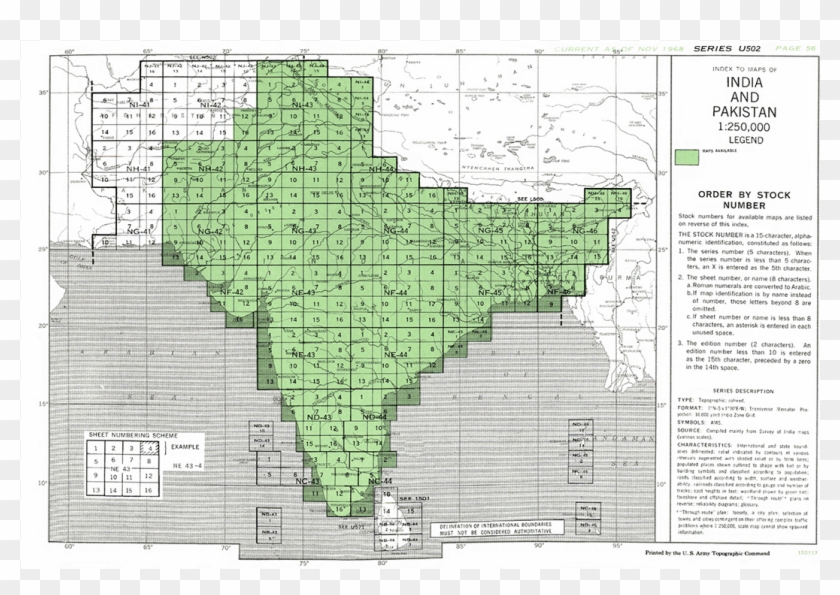 Survey Of Pakistan Map