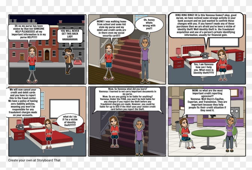 Identity Theft Comics Hd Png Download 1164x733 Pngfind