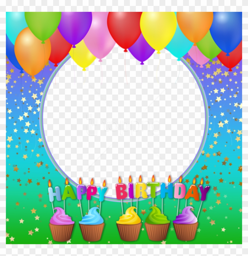 Free Png Happy Birthdayphoto Frame Background Best - Happy Birthday Card  Template Png, Transparent Png - 850x836(#3329625) - PngFind