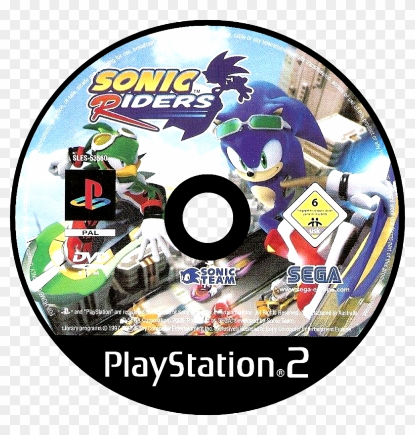 Sonic Riders ROM (ISO) Download for Sony Playstation 2 / PS2