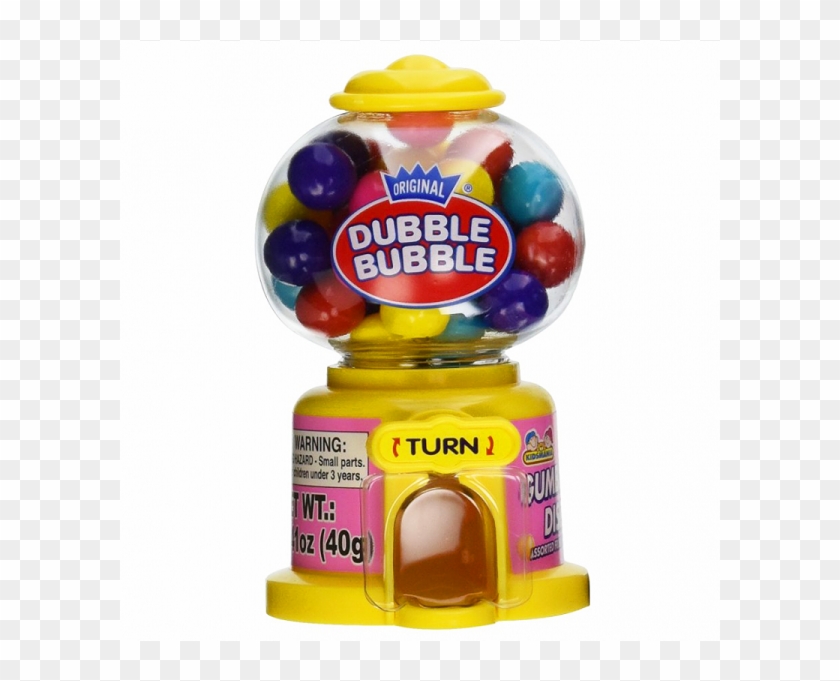 Dubble Bubble Gum Ball Dispenser Mini - Double Bubble Gum, Hd Png Download  - 700X700(#3354888) - Pngfind