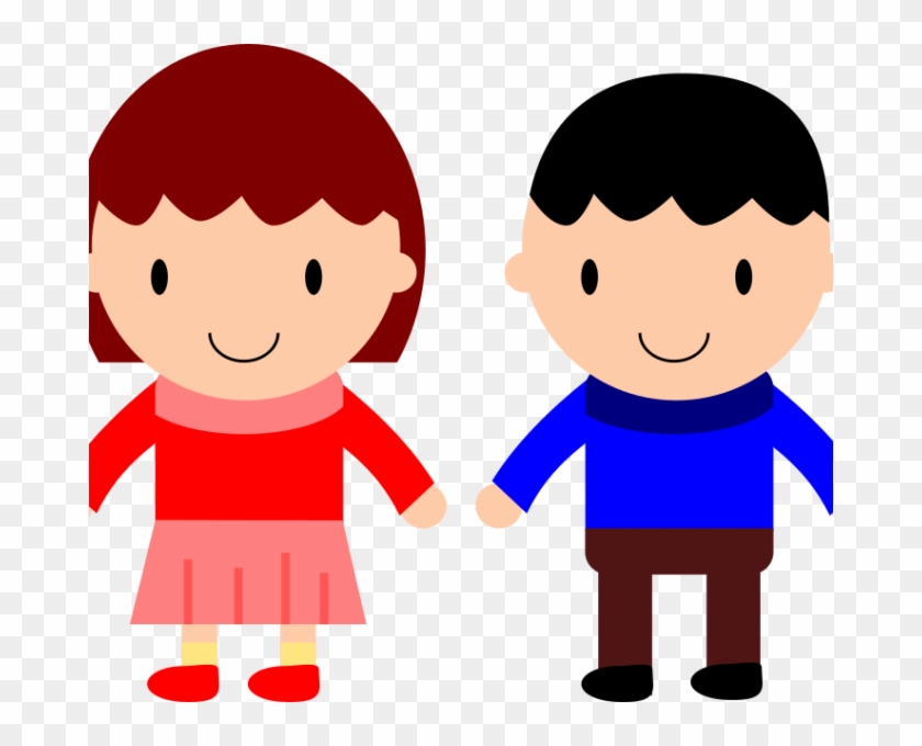 Boy And Girl Looking L Clipart Clip Art Images Boy And Girl Png Transparent Png 678x600 Pngfind