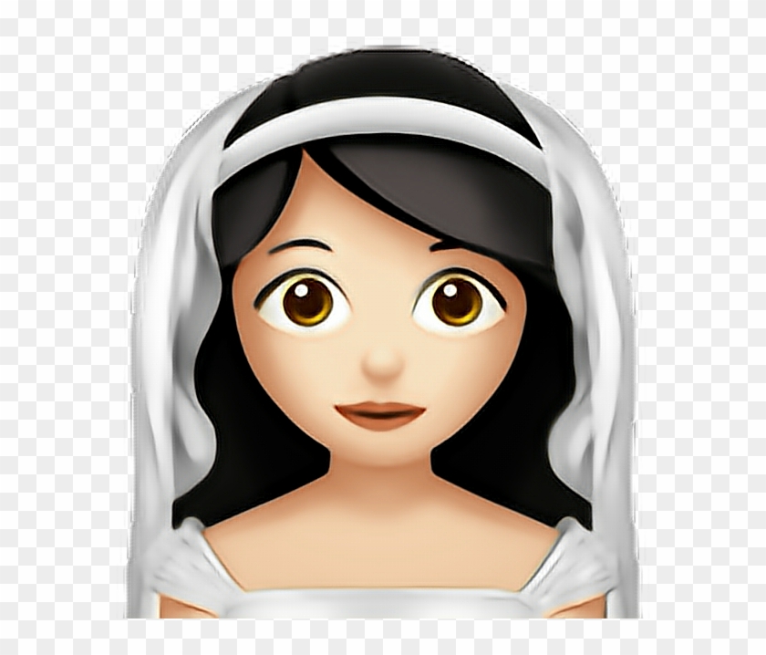 Bride With Veil Emoji 👰🏻 - Emoji Bride, HD Png Download - 640x640 ...