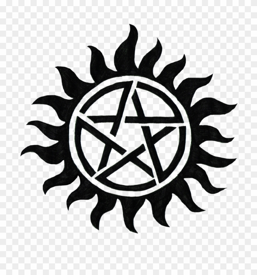 The Lore In Supernatural Supernatural Pentagram Tattoo, HD Png