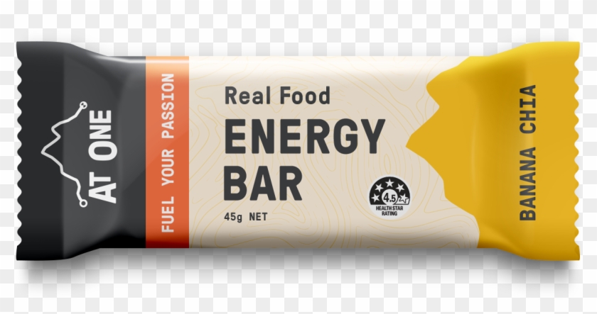 Download Banana Chia At One Real Food Energy Bar Energy Bar Mockup Free Hd Png Download 1210x581 341682 Pngfind