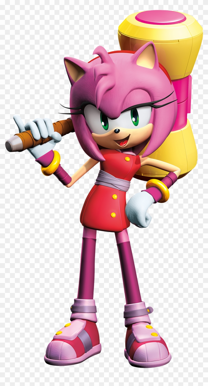 Sonicboom Amy Amy Rose Sonic Boom Drawing, HD Png Download 999x1802