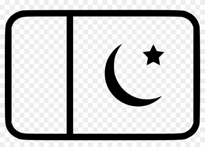 Png File Svg Pakistan Flag Black And White Png Transparent Png