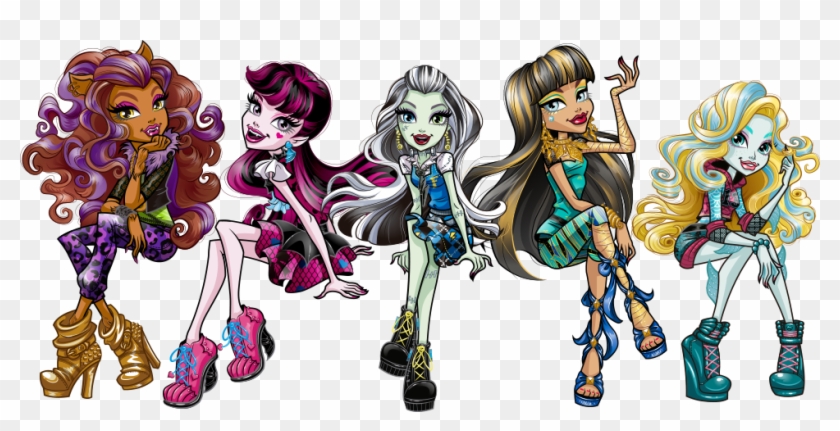 Monster High Monster High Ghoul Squad Clawdeen Hd Png Download 975x454 3423564 Pngfind