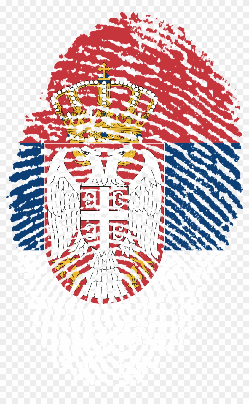 Serbia Flag Fingerprint Country Png Image Morocco Fingerprint Transparent Png 809x1280 3425966 Pngfind