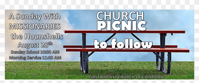 Church Picnic - Billboard, HD Png Download - 1510x637(#3441679) - PngFind